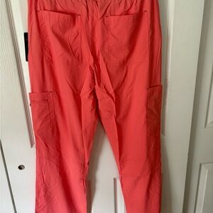 Koi Basics Coral Scrub  Pants with Drawstring